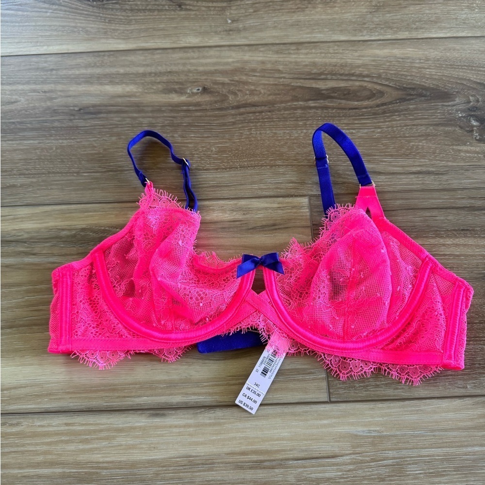 Victoria’s Secret Very Sexy Unlined Demi Buste size 36B NWT - Picture 3 of 4